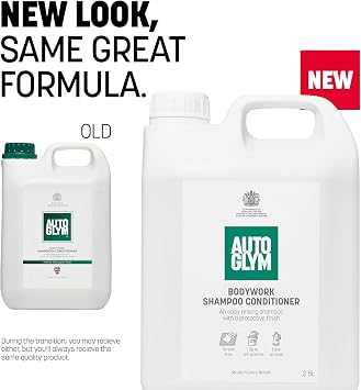 Autoglym Bodywork Car Shampoo Conditioner, Car Wash & Wax, 2.5L