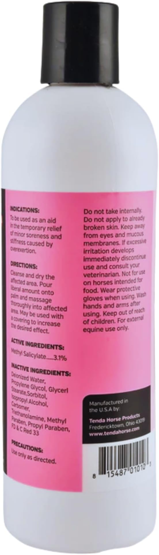 Tenda Painaway Crema Linimento para Caballos 16oz miniatura 3