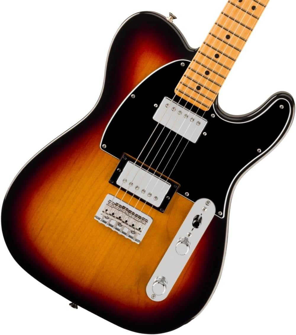 Fender Player II Telecaster HH Electric Guitar - 3-color Sunburst with Maple Fingerboard