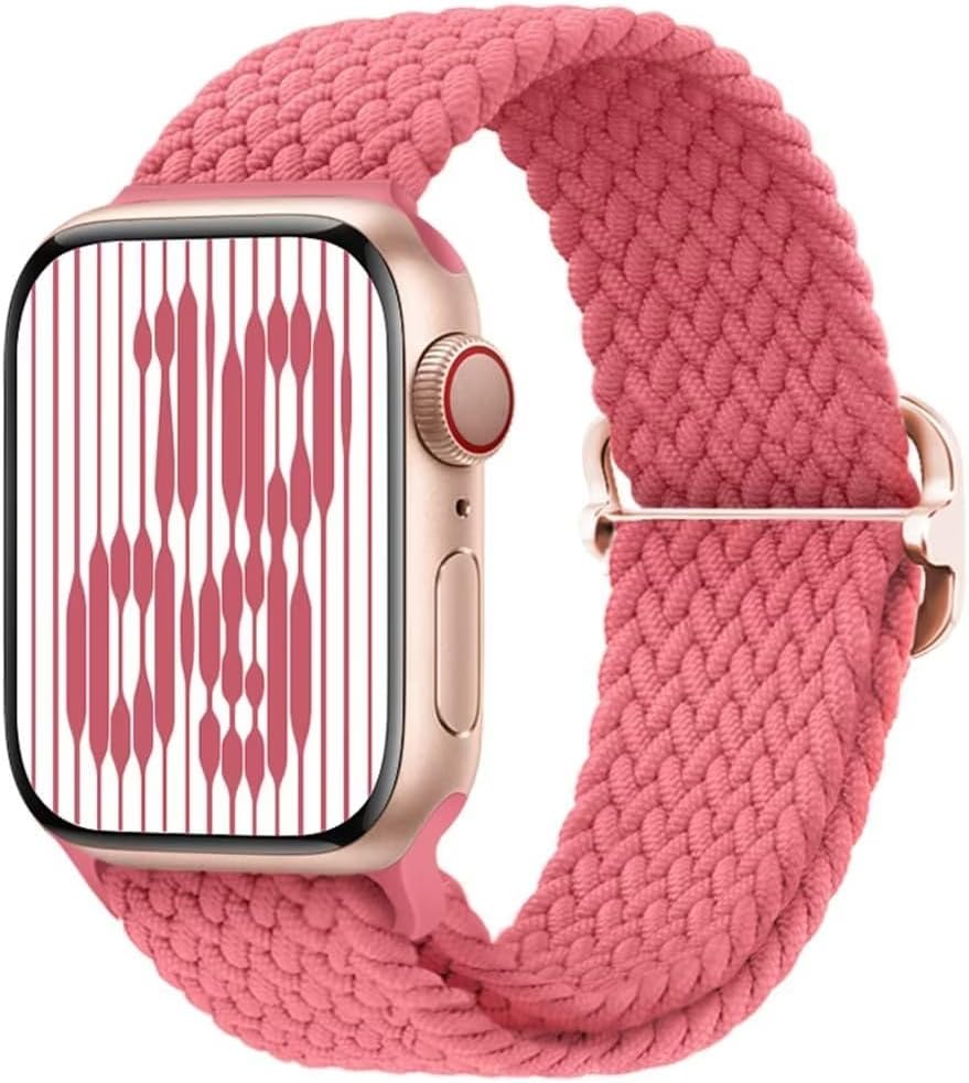 VEMIGON Compatible with Apple Watch Strap 38mm 40mm 41mm 42mm 44mm 45mm 46mm 49mm, Solo Loop Nylon Braided Sport Band for iWatch Series 11 10 9 8 7 6 5 4 SE3 SE2 SE Ultra 3 2 1 (Watch is Not Included)