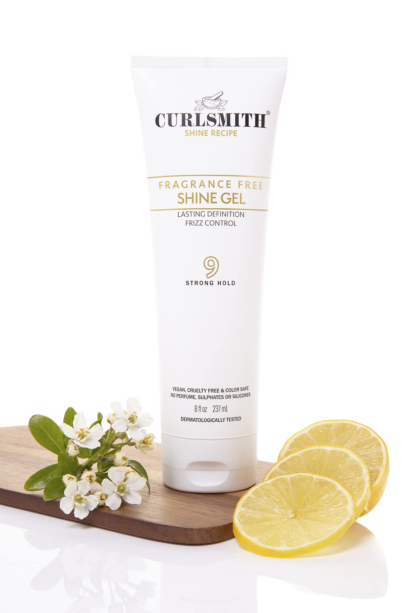 Buy Curlsmith Shine Gel, Strong Hold Styling Hair Gel, Frizz