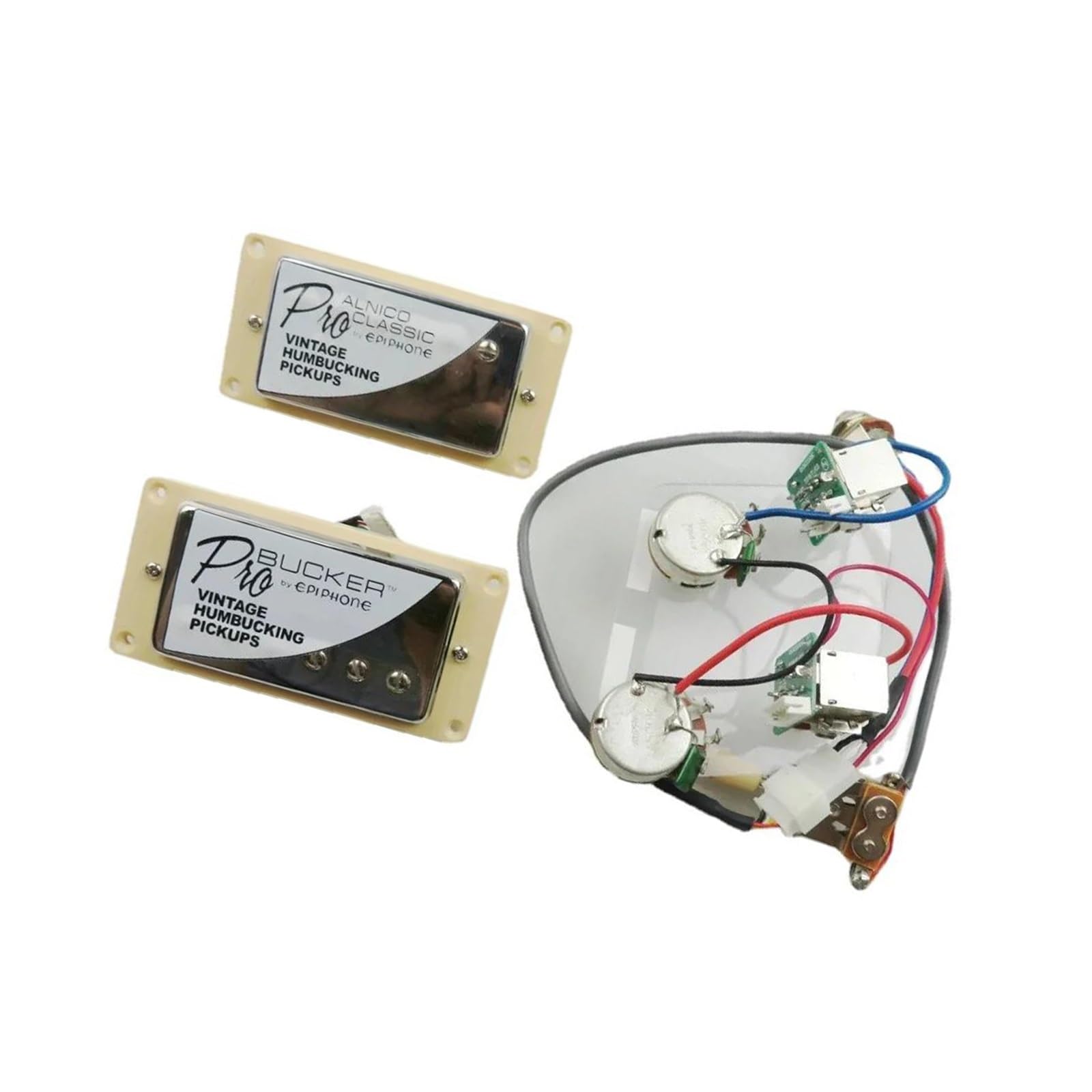 Micro de guitare double bobine avec son câble push pull classique pour guitare électrique