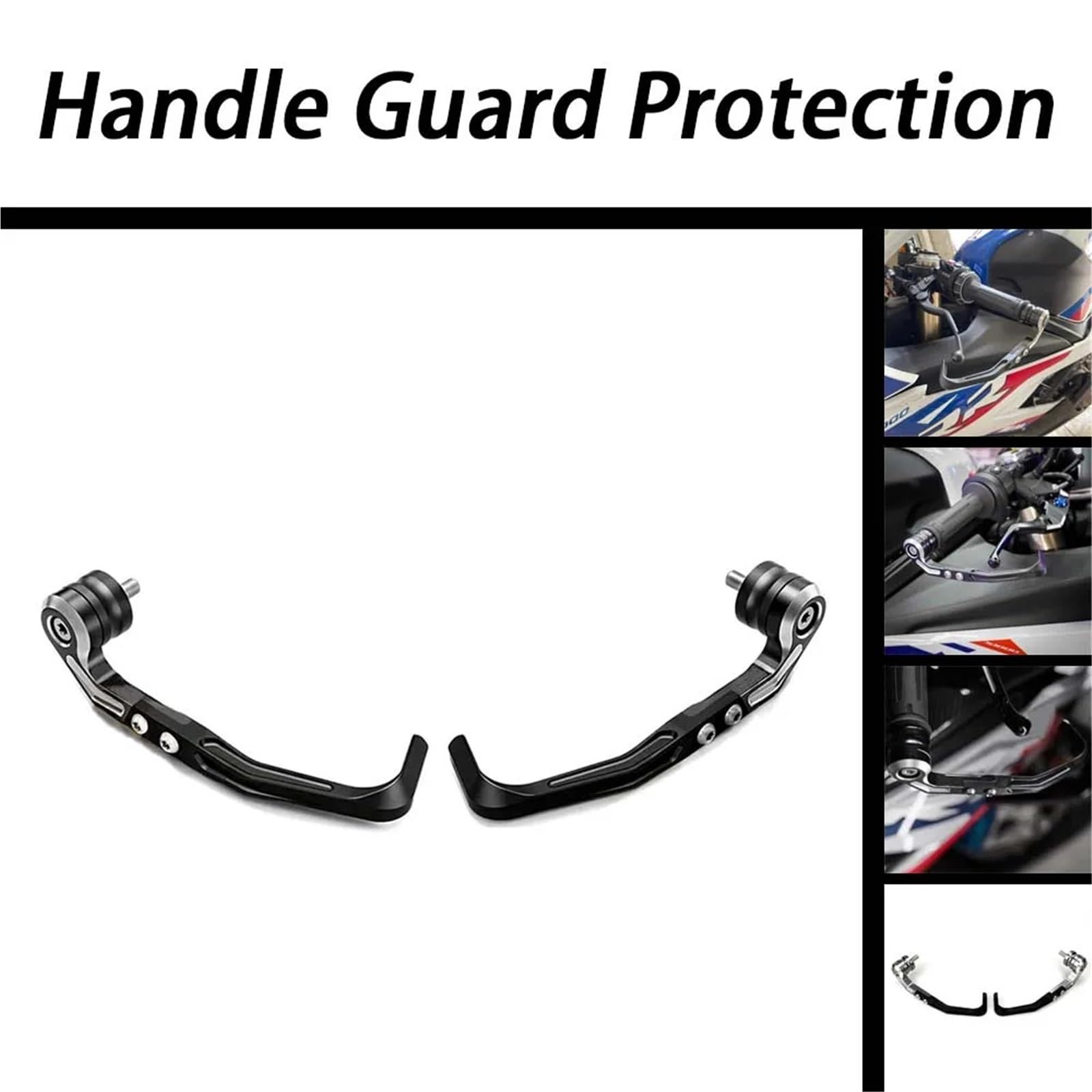 Dźwignia hamulca motocyklowego Pasuje do BMW S1000R S1000RR HP4 S1000XR Akcesoria motocyklowe Uchwyt hamulca motocyklowego Chroni Regulowany Pro HandGuard(For S1000R 21-23)