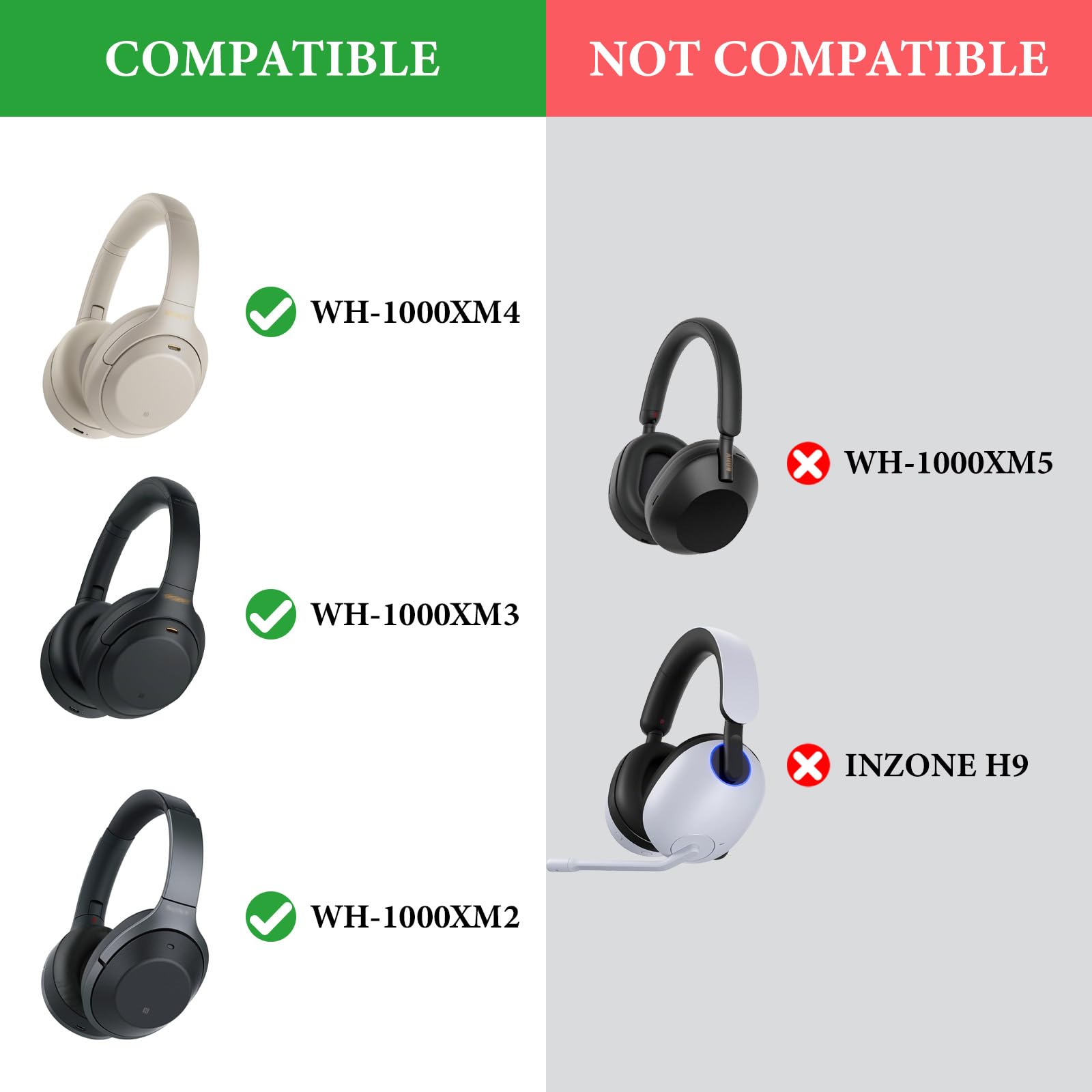 Amazon.com: Geekria Shield Headphones Case Compatible with Sony WH