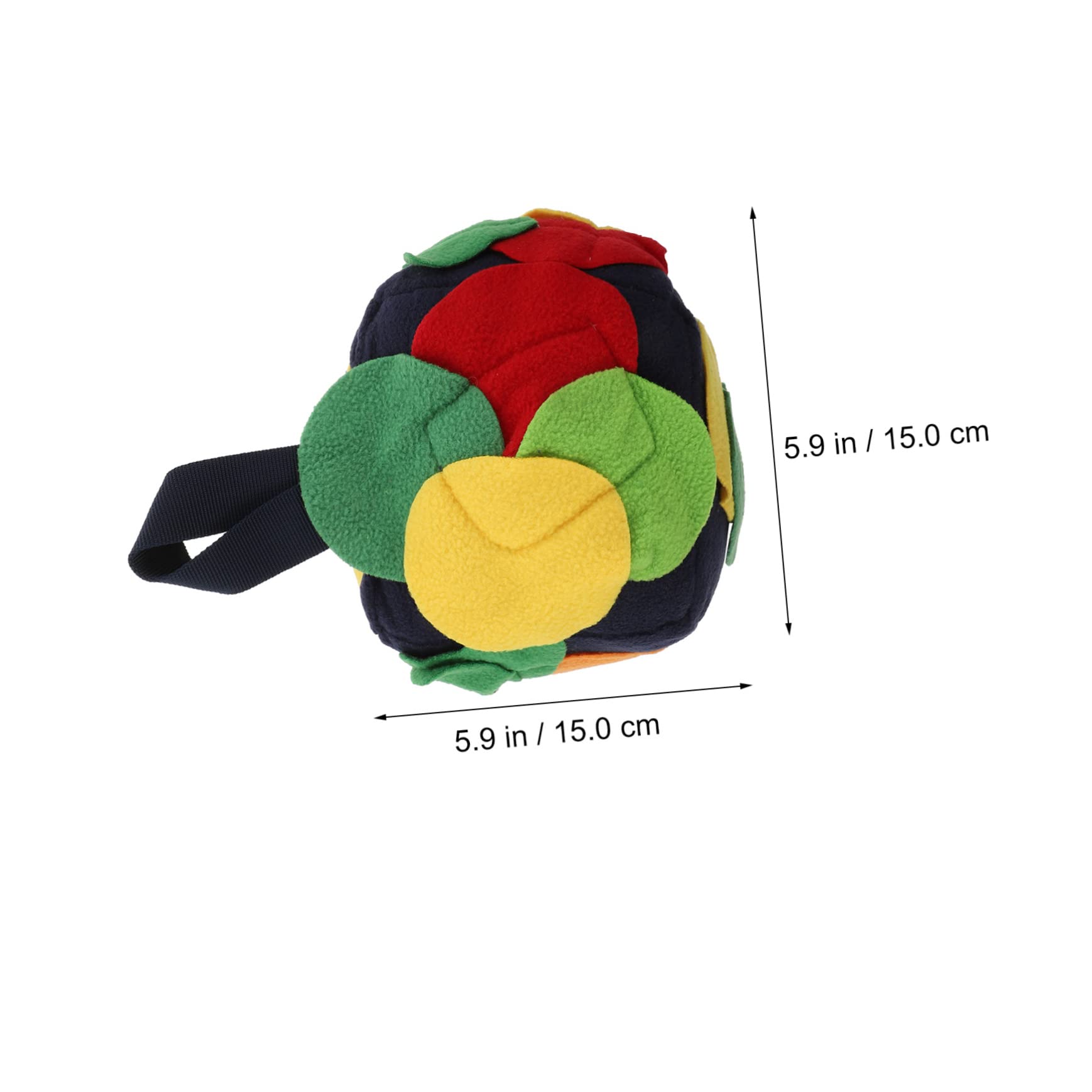 Supvox 3 STK Hund fehlt Futterball Kugel zur Abgabe von Speisen hängende Fütterung Hunde-intelligenzspielzeug hundeintelligenz Spielzeug Spielzeuge Auslaufende Nahrungsmatte Haustier
