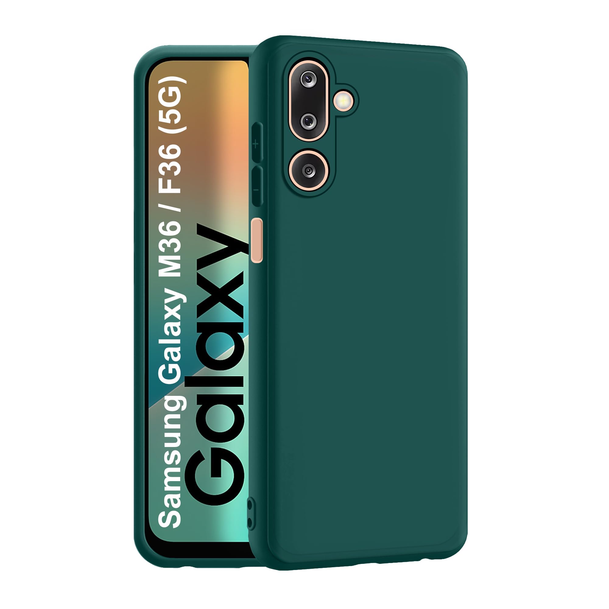 CEDO Samsung Galaxy M36 / F36 (5G) Bumper Case | Soft Jel Flexible Thin Full Protection Shock Proof Clear TPU Back Case Cover for Samsung Galaxy M36 / F36 (5G) (Transparent) — Amazon image 9