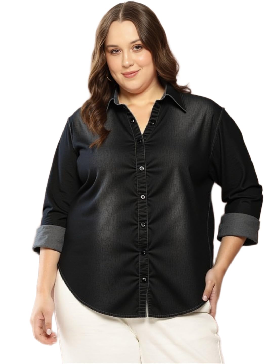 Denim Shirt for Women, Women Shirt.17-picture-22