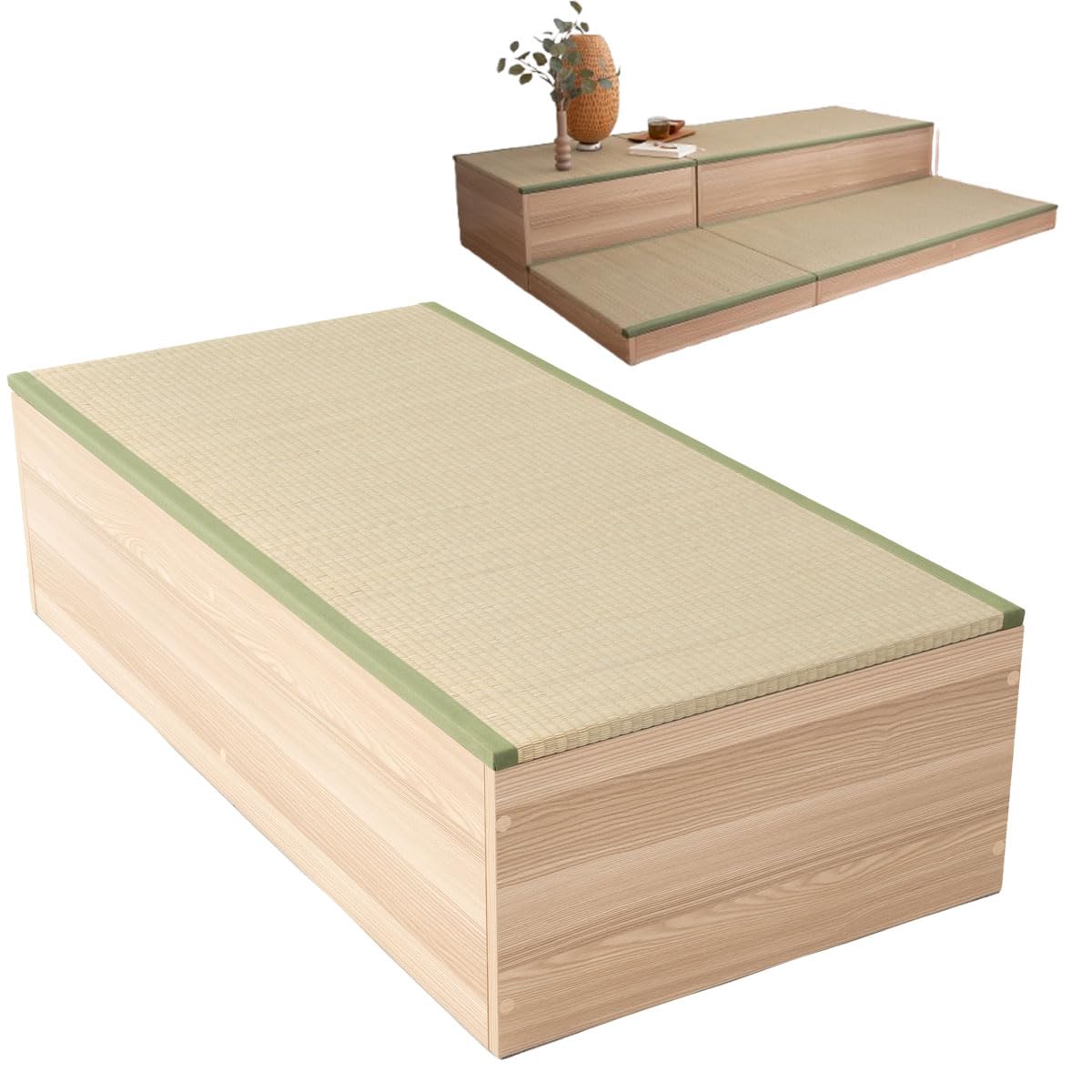 TATAMI  ディスプレイラック Amazon.com: EMOOR 47.2