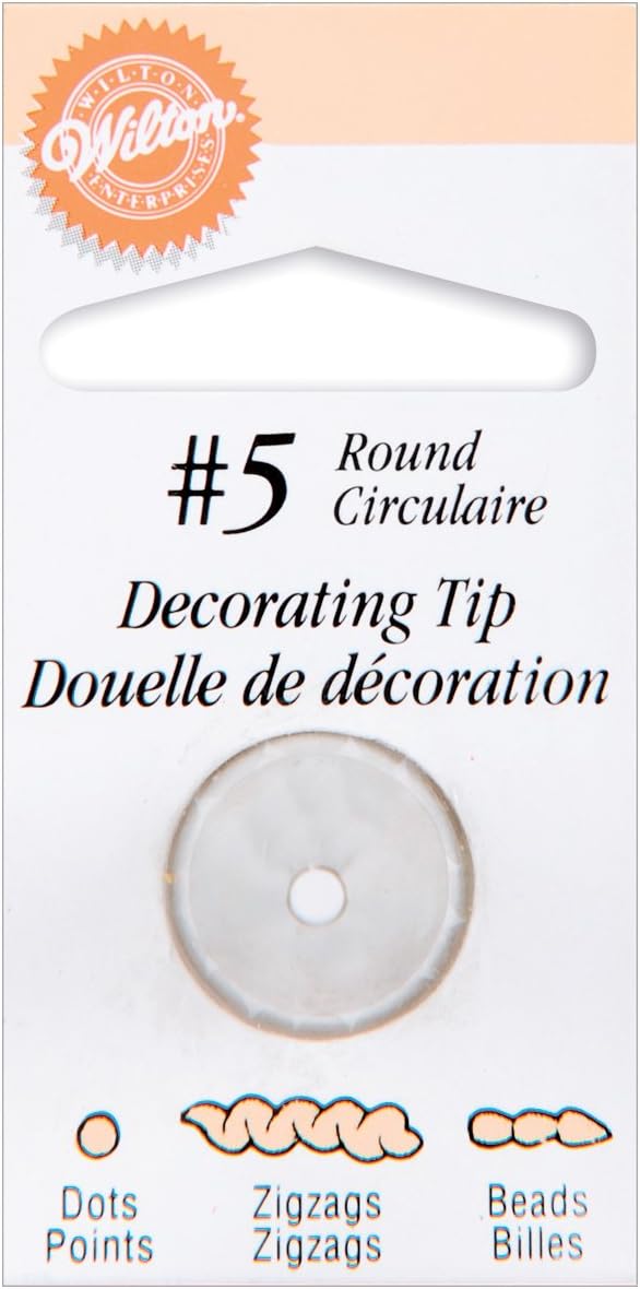 Round Decorating Tip 5