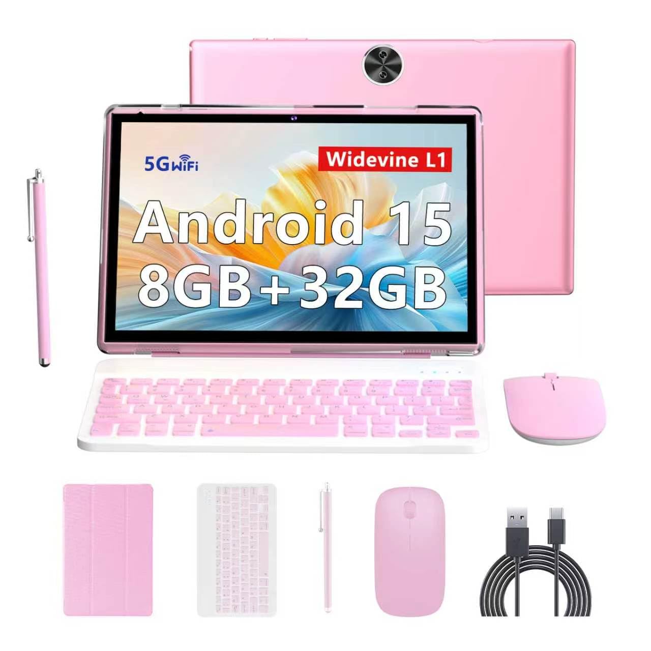 Amazon.com : RUIQIAI Android 15 | Tabalet with Keyboard | Tablet