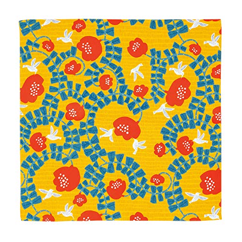 むす美 katakata こはれ 風呂敷 45 ハチドリ キイロ 21413-106