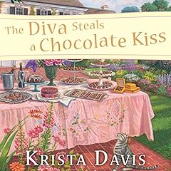 The Diva Steals a Chocolate Kiss Audiolibro Por Krista Davis arte de portada