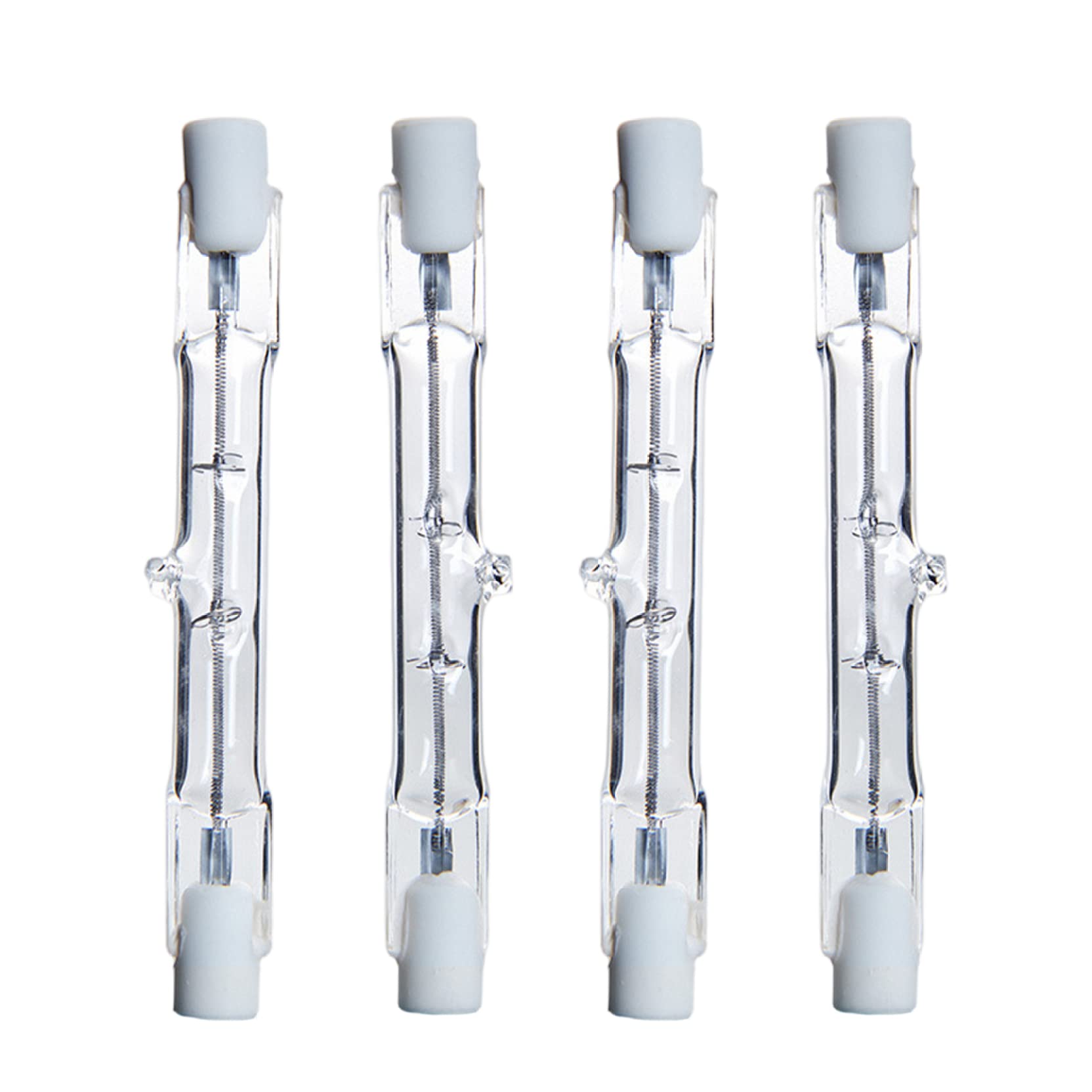 4PCS R7S 78mm Linear Halogen Bulbs 2250LM Double Ended J78 Light