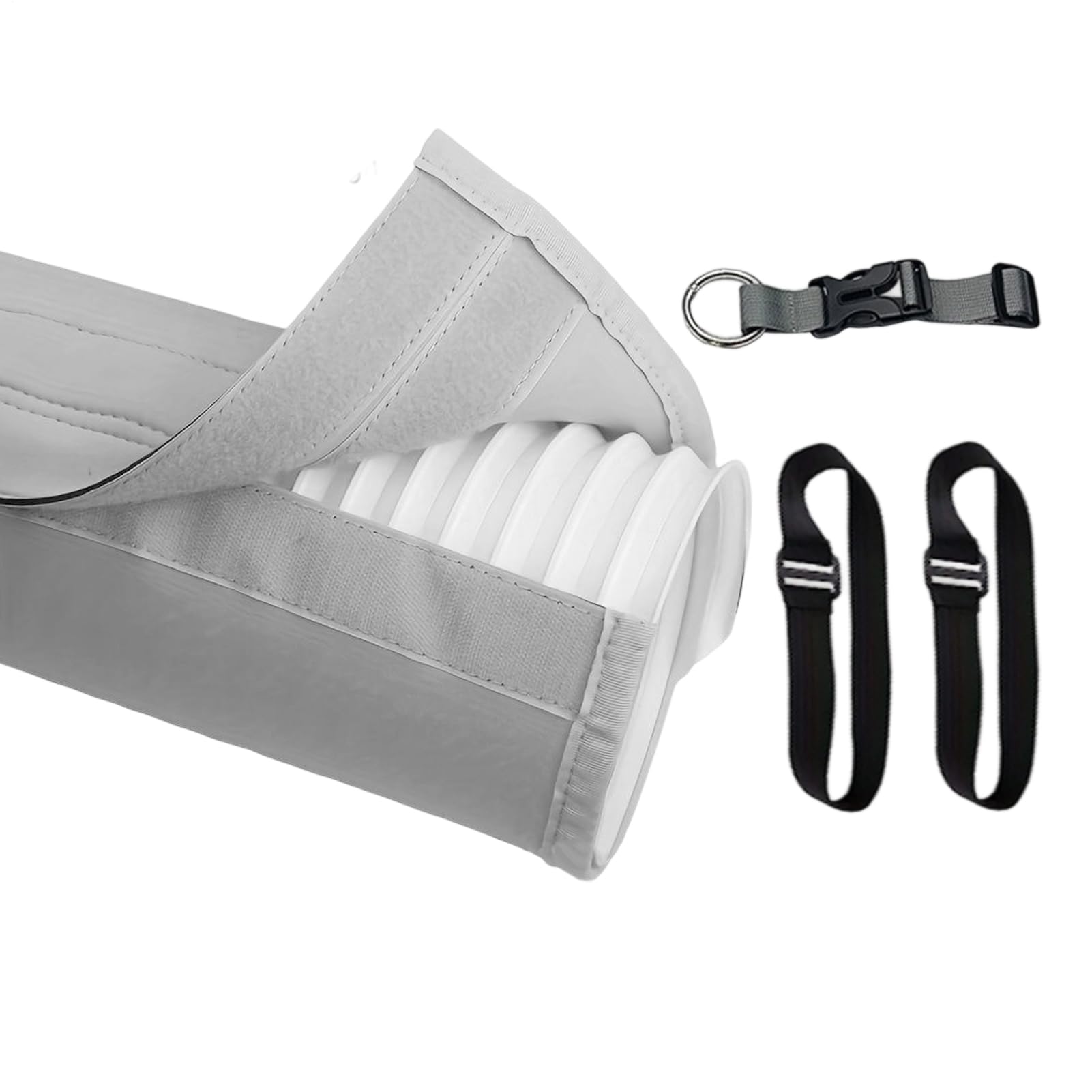 Housse de Protection pour Tuyau de Climatiseur Ajustable Couverture de Conduit Isolante Thermique
