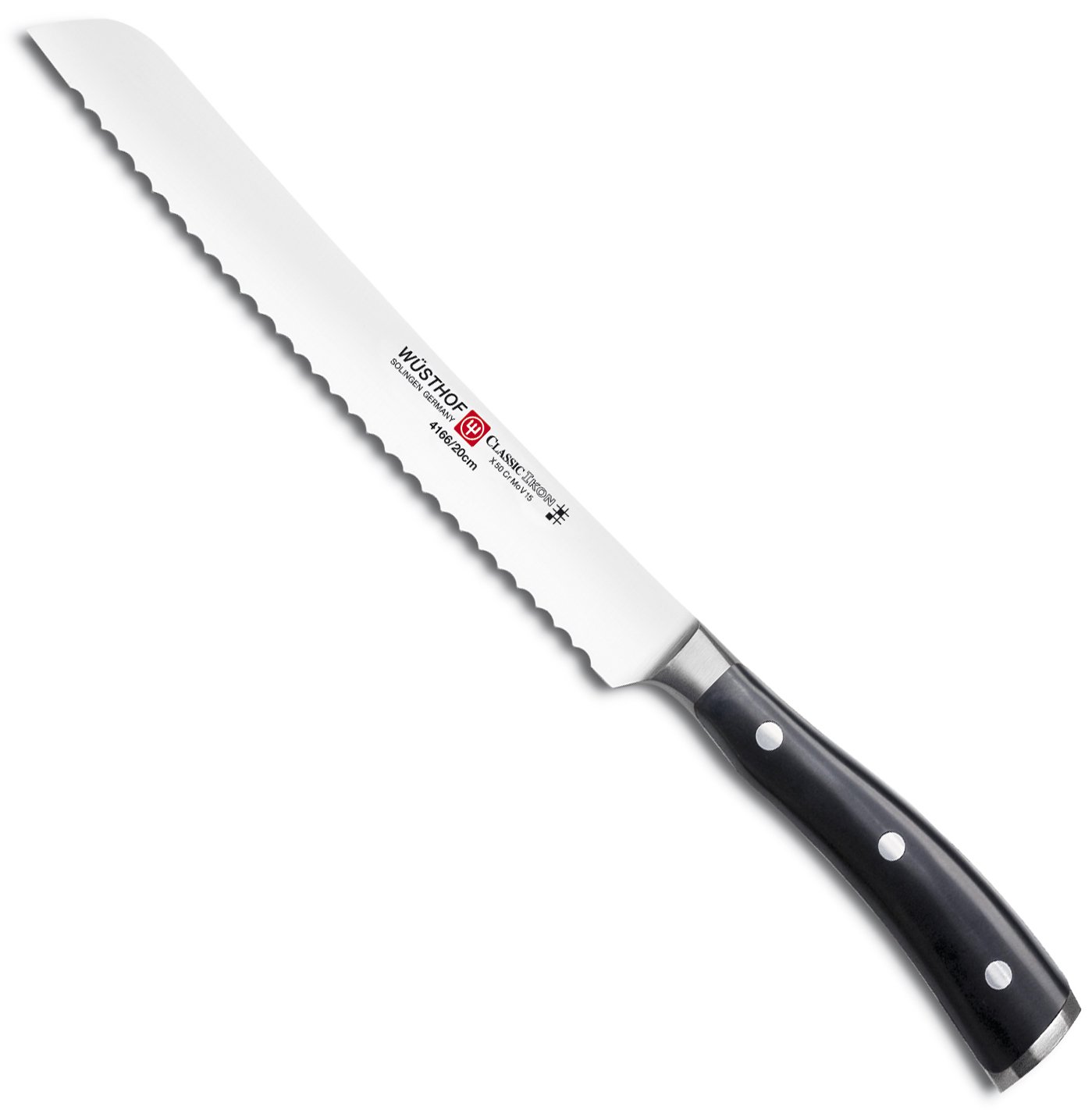 WüsthofClassic Ikon 8-inch Bread Knife off-white 4166-6/20
