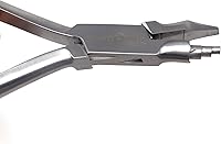 Vista 5 de Alicates jóvenes de ortodoncia, llaves orales dentales dobles y triples dobleces de arco de alambre de doblez formando alicates, instrumento