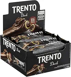 Chocolate Trento Dark Meio Amargo 55% Cacau 464g - 16x29g