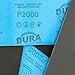 Dura-Gold Premium 2000 Grit Wet or Dry Sandpaper Sheets, 5-1/2