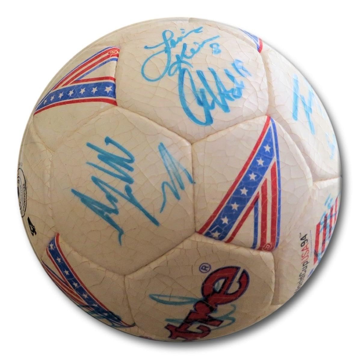Amazon.com: 1994 World Cup USA Team Signed Autographed Soccer Ball