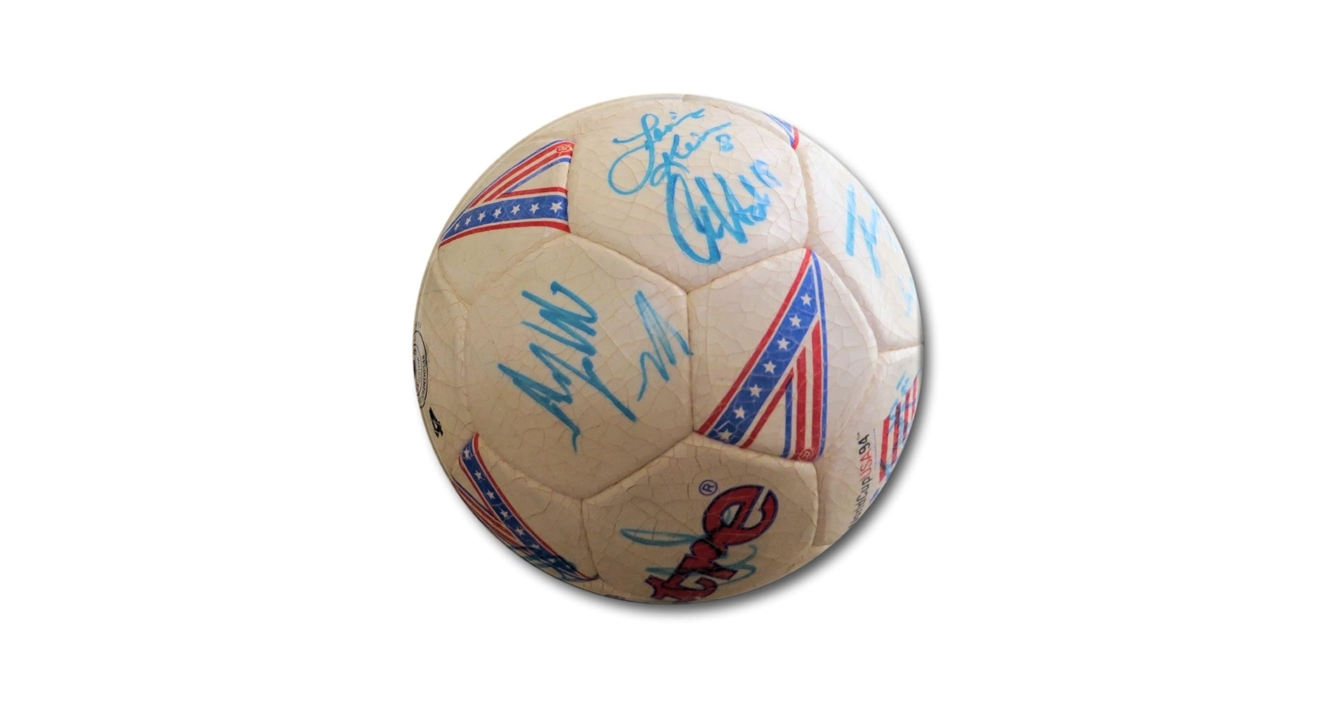 Amazon.com: 1994 World Cup USA Team Signed Autographed Soccer Ball