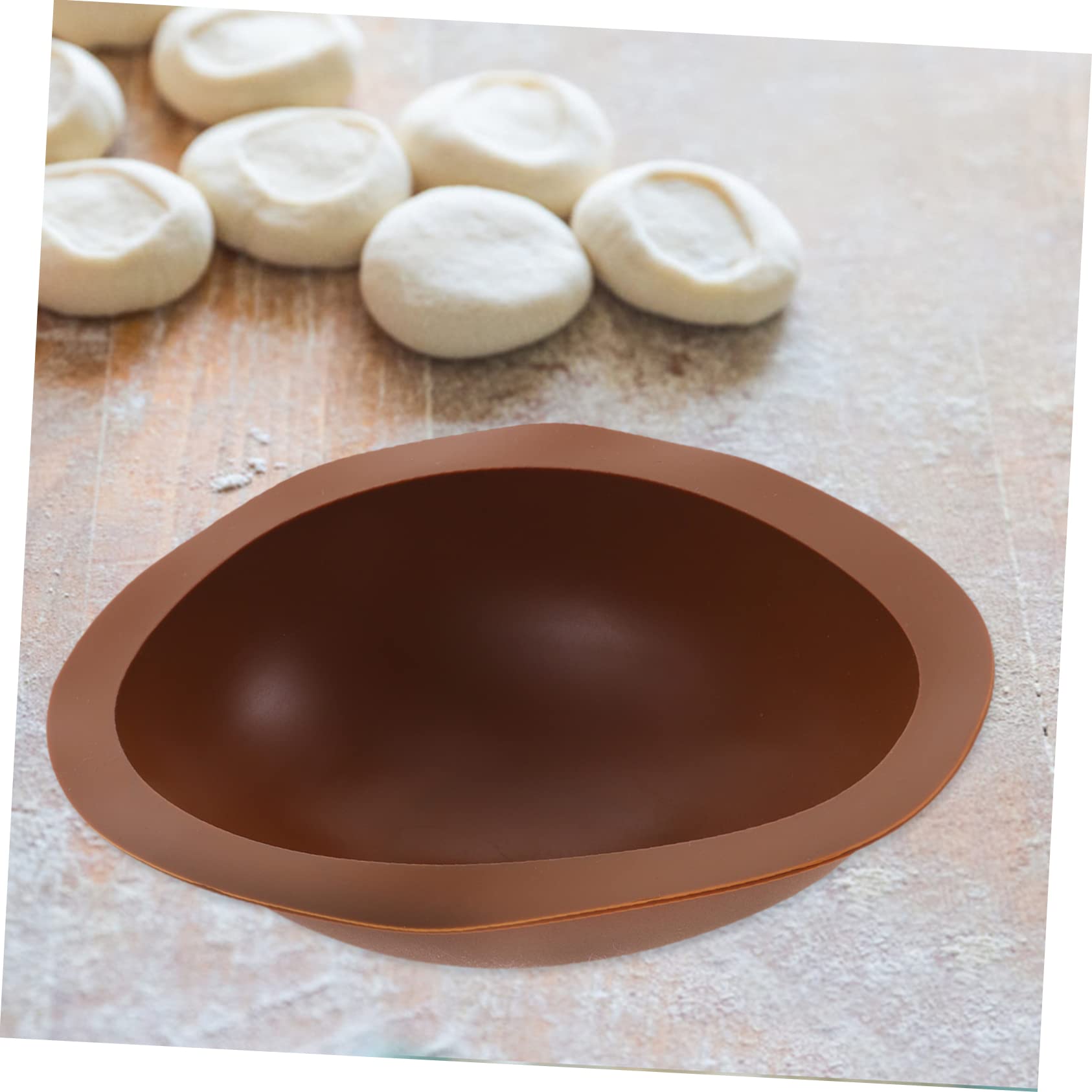 TOPBATHY 3 Pièces Moule à Mousse Pâques Moules à Gâteaux En Silicone Pochoirs à Biscuits Moules à Chocolat Aux Oeufs Moule De Cuisson En Silicone Gel De Silice 3d Le Dessert
