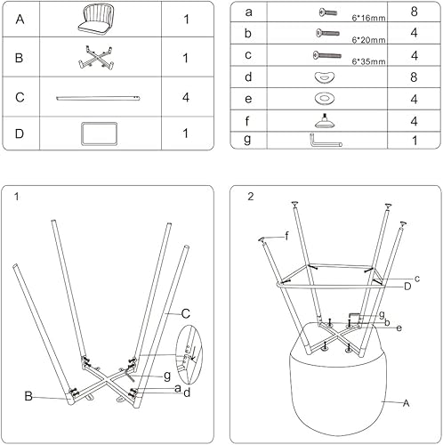 Miniatura 7 de CangLong Taburetes de bar de terciopelo de altura de mostrador, sillas de bar de terciopelo modernas tapizadas con patas de metal para cocina,
