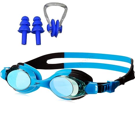 Juzr / Swim Goggles, G1 Polarized Swimming Goggles Anti-Fog for Adult Leaking Coated Lens with Case for Men and Women - (Multicolor)
