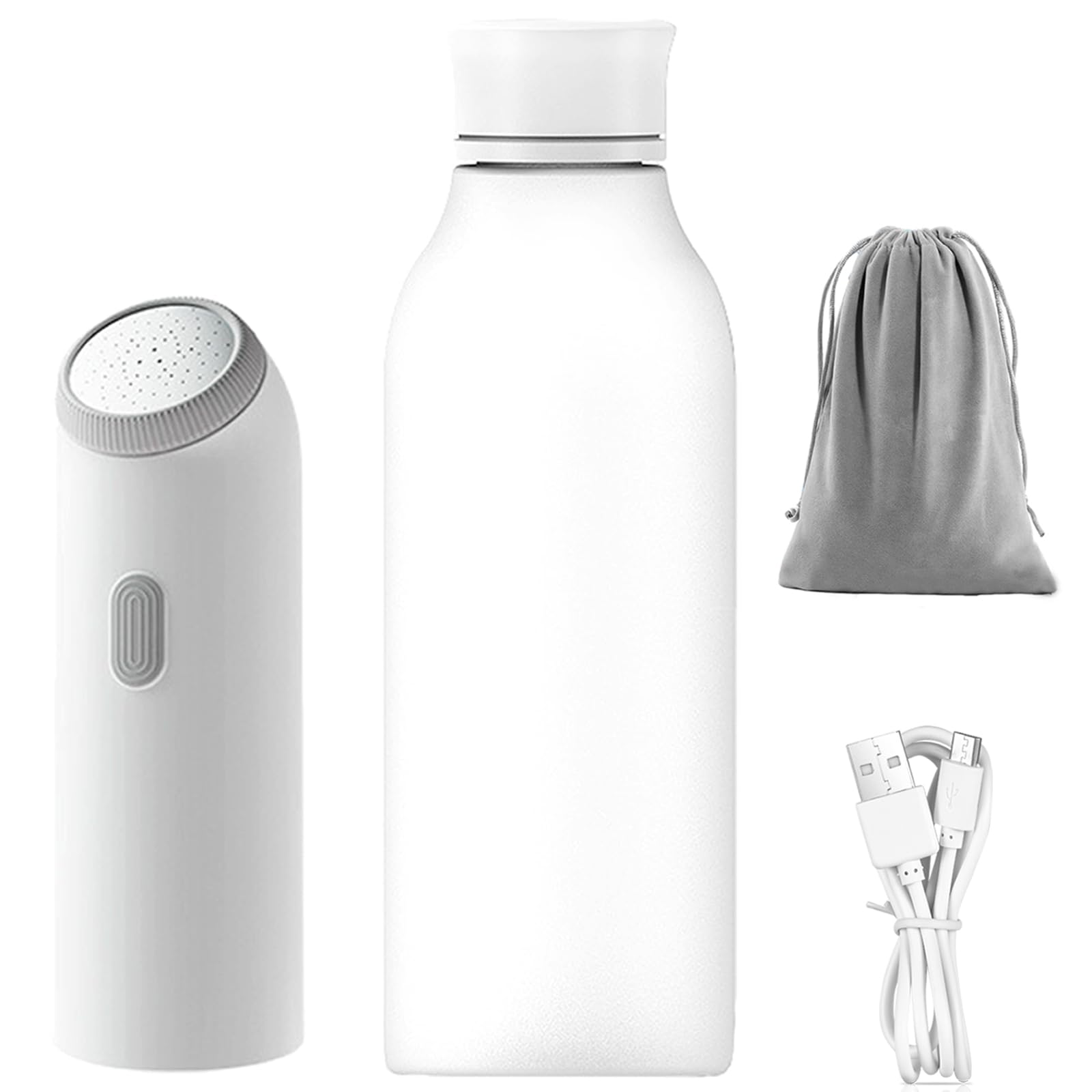 Weixiaoba Portable Bidet Sprayer for Travel Electric Shattaf, 4 Mode Spray Handheld Mini Toilet Shower Head with Bottle USB Rechargeable IPX7 Waterproof, Personal Hygiene Cleaning, شطاف المسافر, شطاف