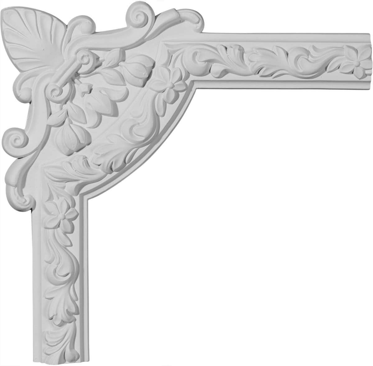 Big Sale Ekena Millwork PML13X13AR-CASE-12 Artis Corner (12-Pack) Panel Moulding, 13W x 13H, Primed