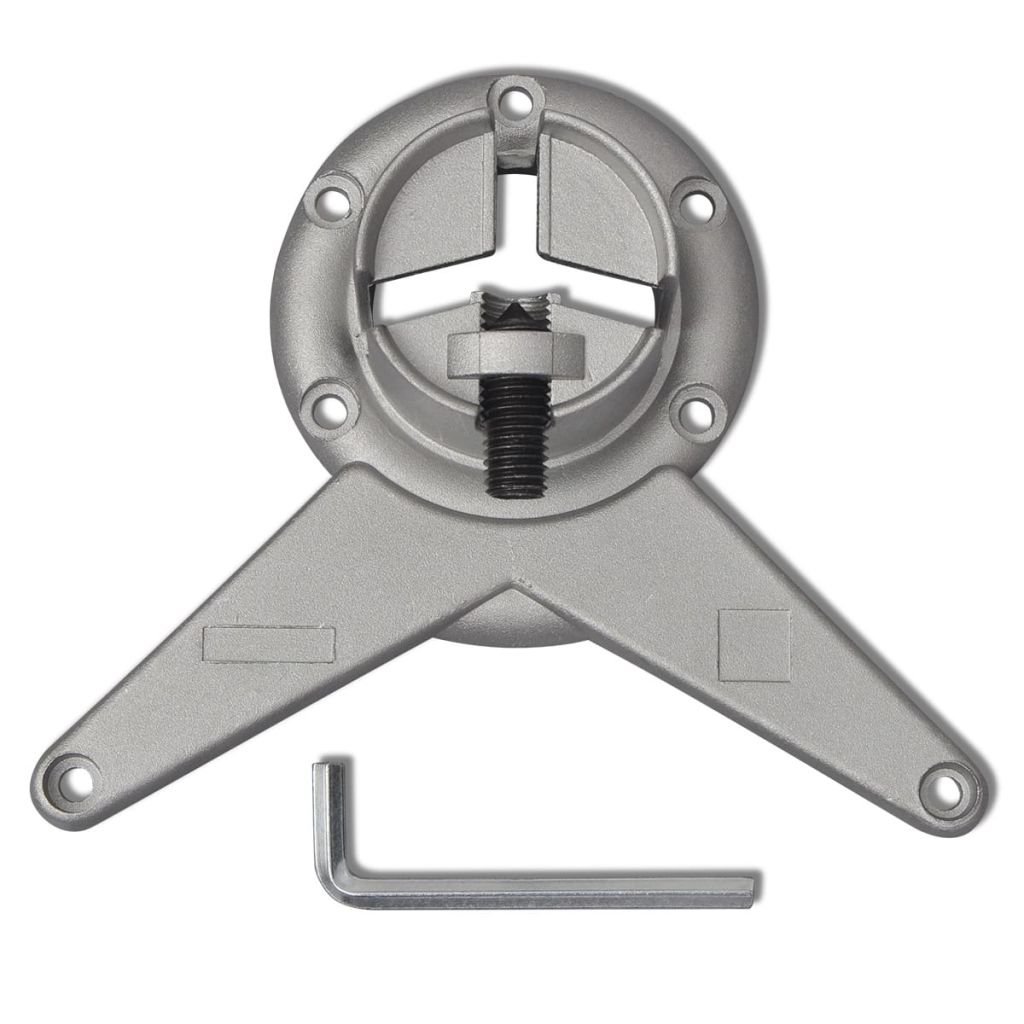 4 Patas de Mesa Regulables en Altura, Patas Mesa, Patas Regulables, Patas Mesa Escritorio, Patas para Muebles, Pata Mesa Caravana, 710 mm (Color Níquel Pulido)