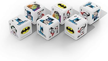 Batman Dice Set | Collectible d6 Dice Featuring DC Comic