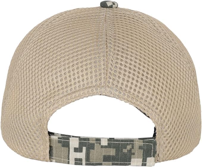 American Flag Trucker Hats, 2 Pieces USA hat for Men and Women - Adjustale Baseball Cap, Outdoor Mesh Snap - Image 2