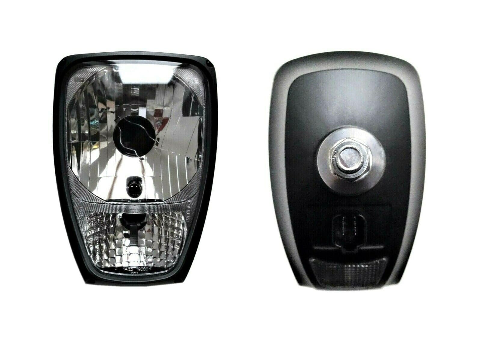 2 faros halógenos cargadoras de ruedas excavadoras máquinas de construcción carretilla elevadora tractor con enchufe alemán