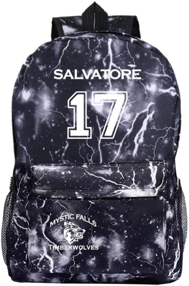 New The Vampire Diaries Rucksack Students School Bags Beautiful New Pattern Knapsack for Men Women Fashion Teens Books Backpack-12