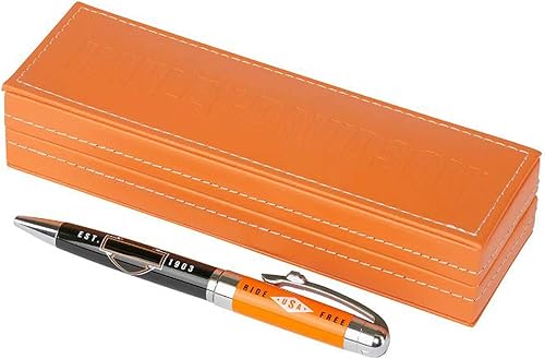 Miniatura 3 de Harley-Davidson Ride Free Black Ink Pen wcaja de regalo naranja - naranja HDL-20115