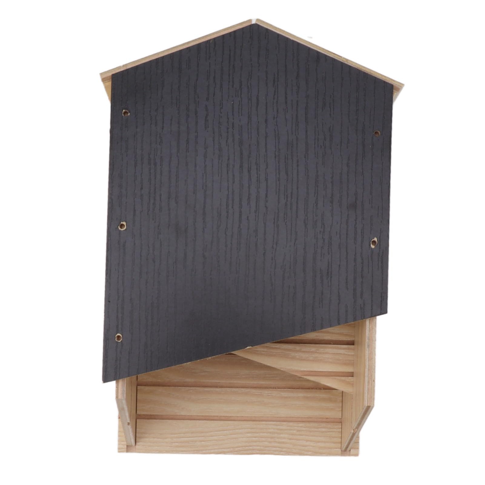 Casa de Murciélagos, Caja de Murciélagos a Prueba de Viento de Doble Cámara para Jardín