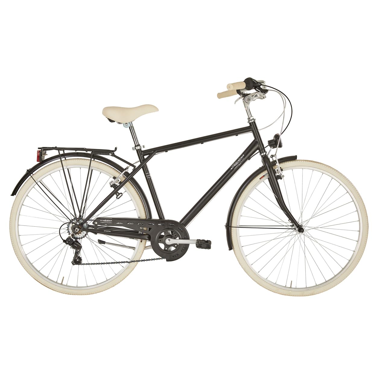 'City Bike Sharin Alpina de hombre, 28 y marco de acero 55 cm