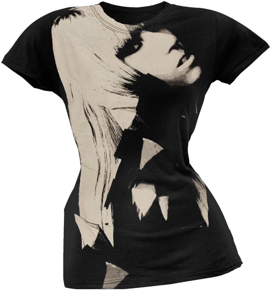 LADY GAGA "CLOSE UP" 2-SIDED JUNIORS FITTED TEE (Large)