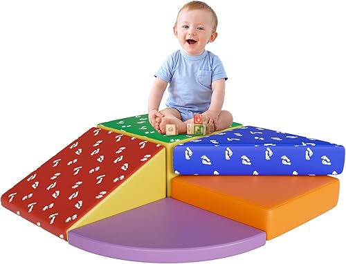Juguetes de escalada para niños pequeños de 1 a 3 años, bloques de escalada de espuma para bebés, juego de espuma para escalar en interiores,