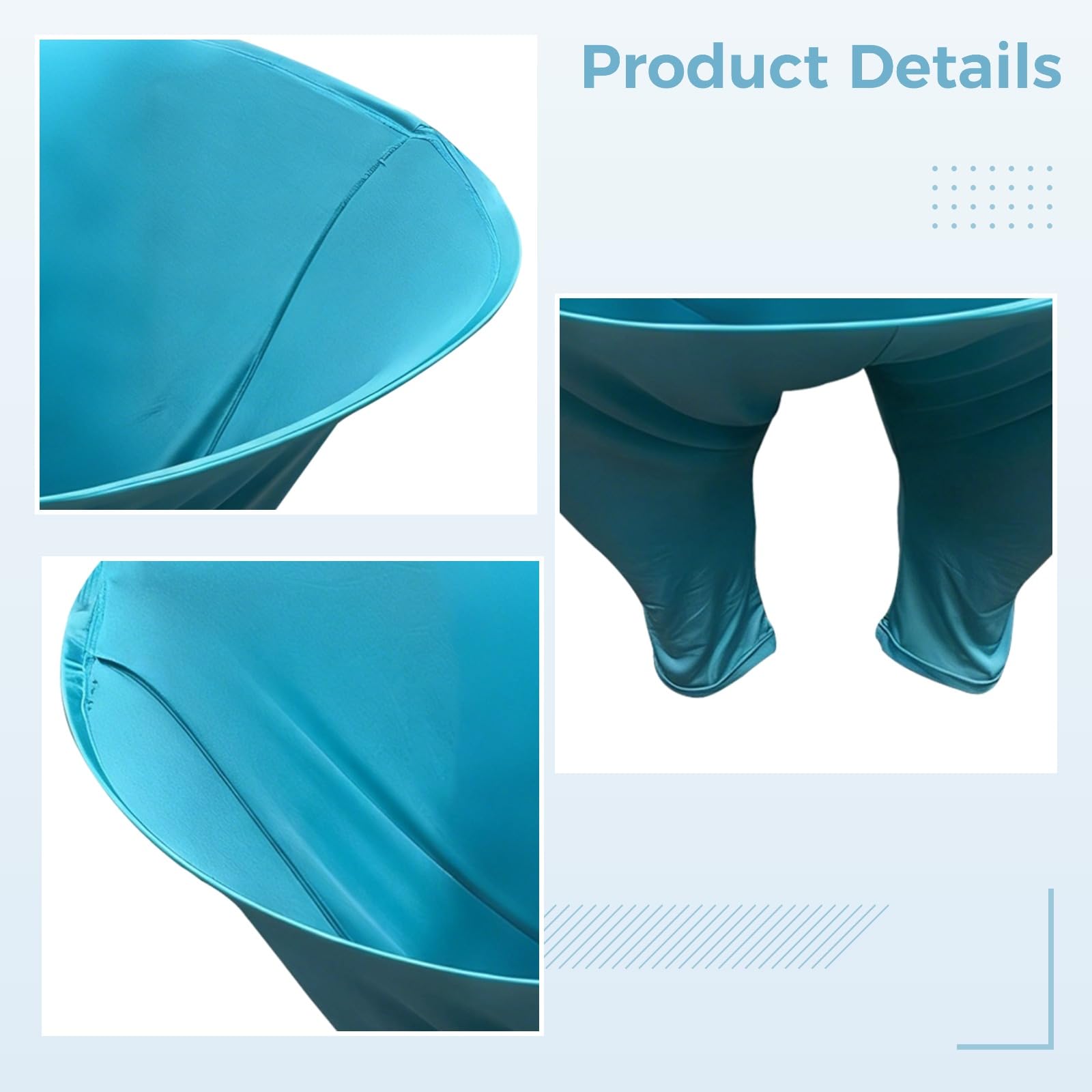 Granny Pants Game Set, jasnoniebieskie spodnie, 4 piłki i pompka w zestawie, gry dla dorosłych, przekaźnik drużynowy, gry rodzinne na świeżym powietrzu