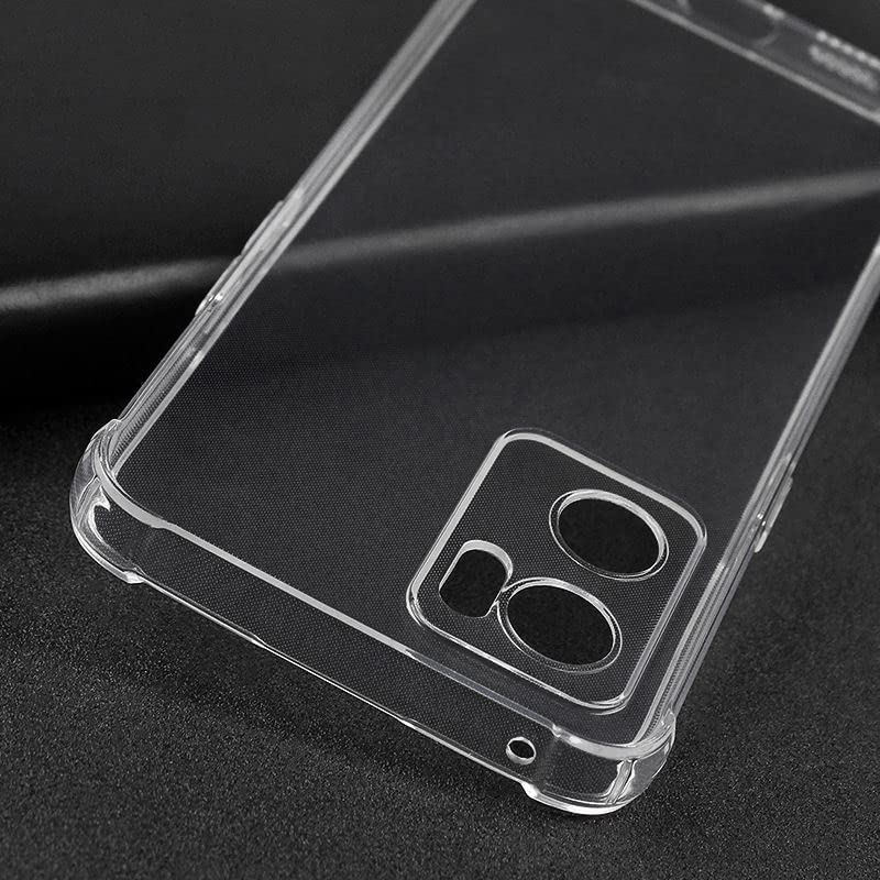 Image of Bumper || Transparent || Edge to Edge Protection Back case Cover for Oneplus Nord CE 2 5G - Transparent