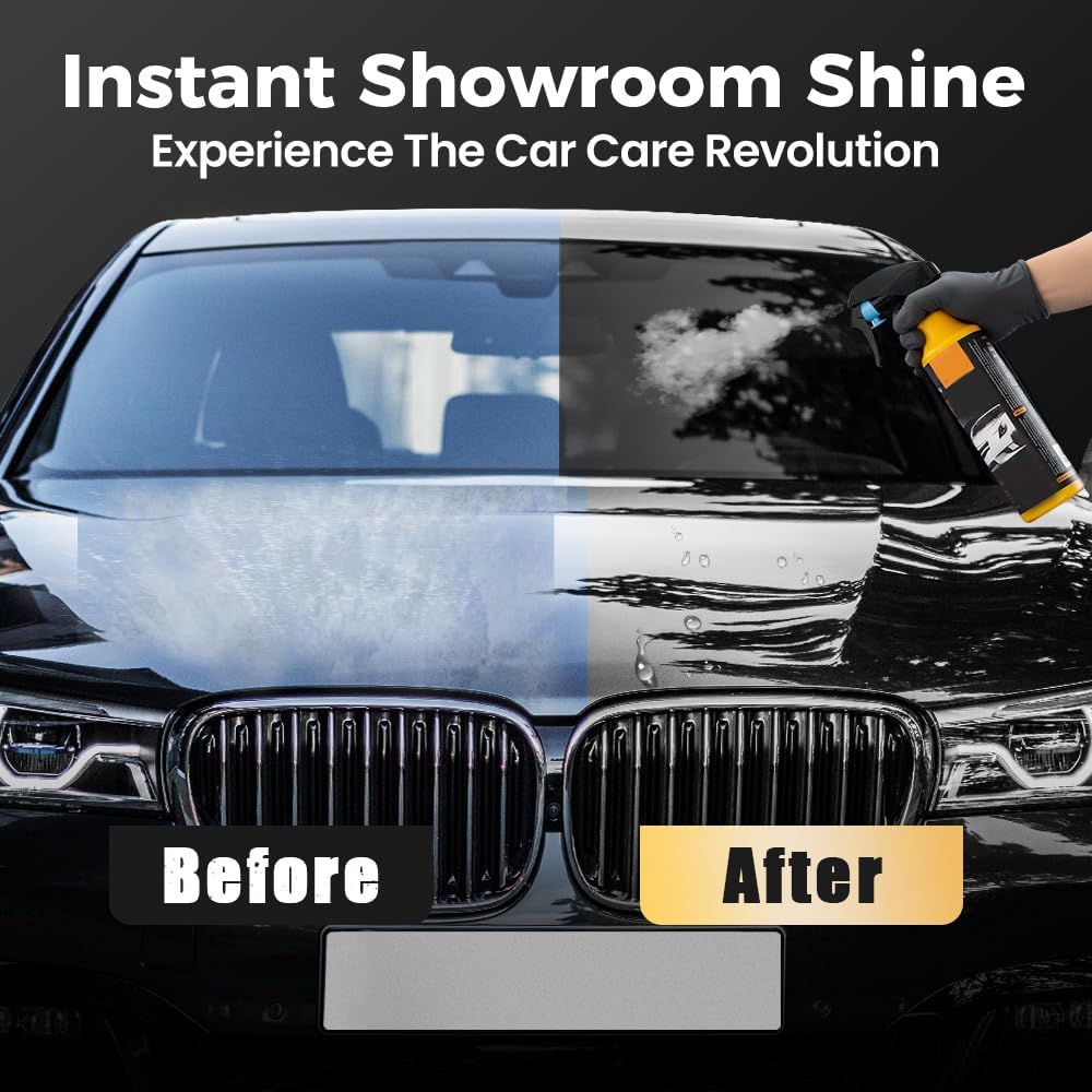Nano Hydrophobic Ceramic Coating, 2026 New Car Coating Spray, Multi-Functional Paint Protection for Auto Detailing, Portable Car Coating Spray for Vehicle Shine, Ideal for Car Owners (3Pcs)