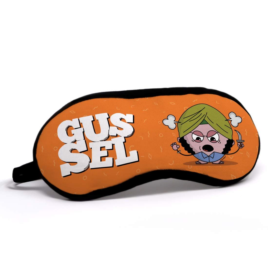 Indigifts Polyester Friend Gifts For Boys Gussel Printed Sleep Mask For Boys 7.8X3.3 Inches-Funny Birthday Gift For Friend, Brother, Unique Birthday Gift Idea, Eye Cover For Men, Orange (B089NX7B3P) Amazon Price History, Amazon Price Tracker