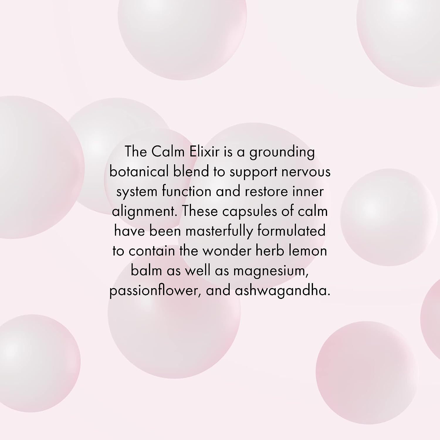 WelleCo The Calm Elixir, Ashwagandha Extract & Magnesium Supplement, Supports Sleep, Stress Management & Mood, Gluten Free & Vegan, with Lemon Balm, B Vitamins, Passion Flower