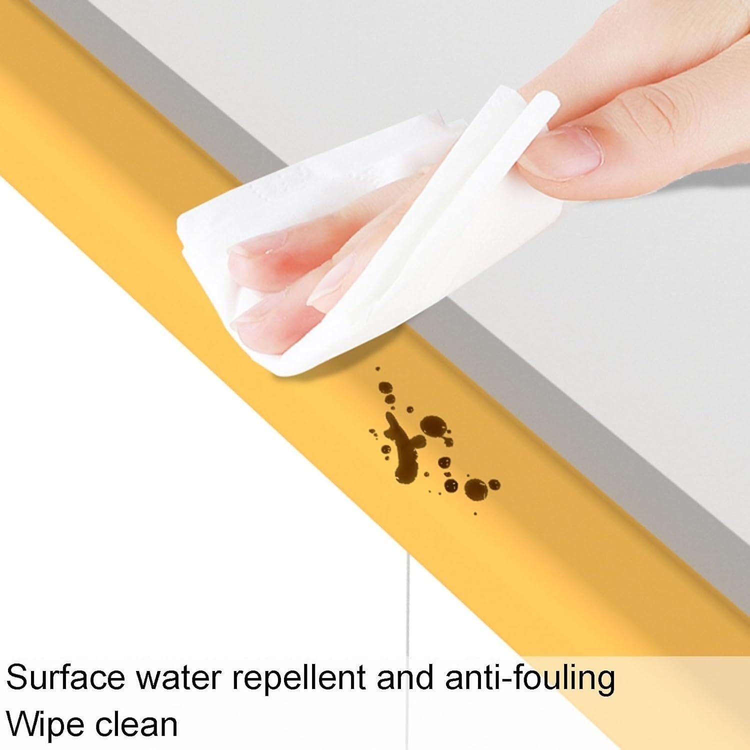 LNNW Protector de bordes, tiras de bordes de muebles autoadhesivas for oficina en casa, cojín de borde de escritorio, acolchado de espuma a prueba de parachoques para la Protección de Las Columnas de