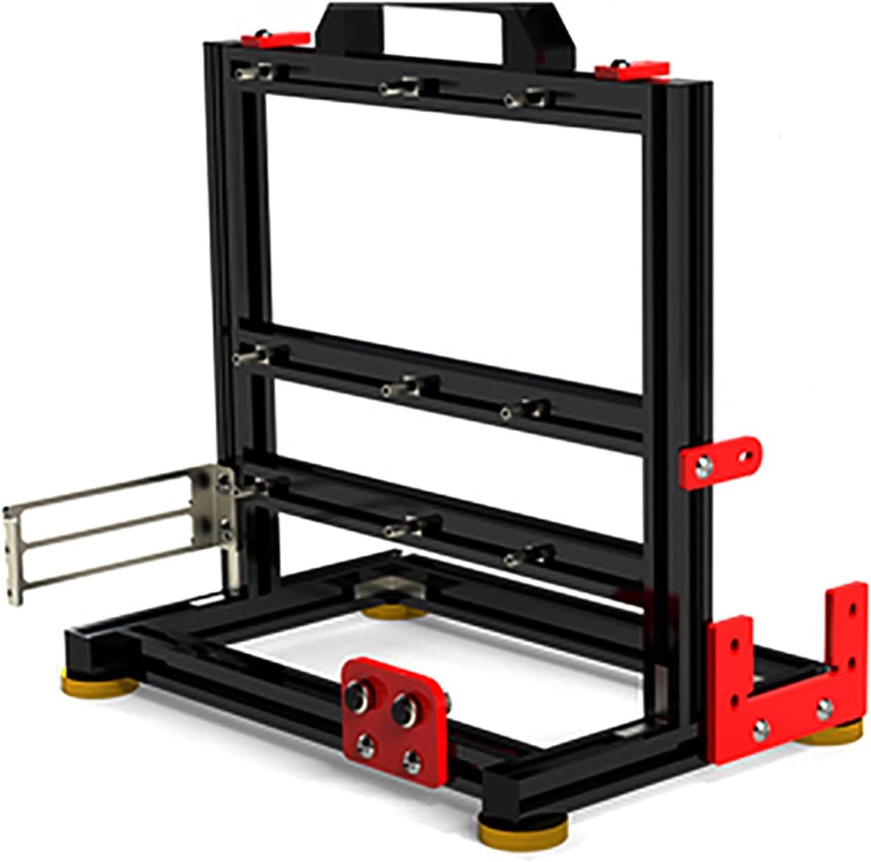 Aluminum Alloy Open Case Gaming Computer Chassis Desktop Bracket Water Cooling Box Matx Personality Creativity