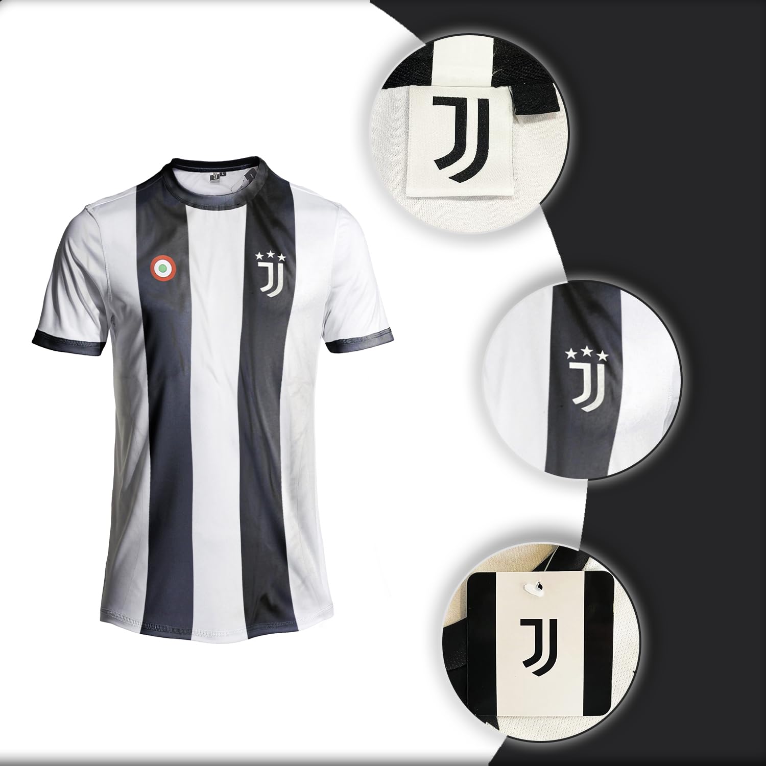 Juventus 2024 2025 koszulka piłkarska, neutralna replika