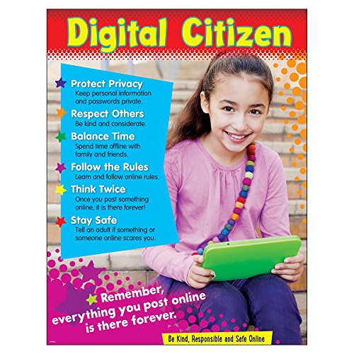 Trend Enterprises, Inc. Digital Citizenship (Primary) Learning Chart, 17" X 22"