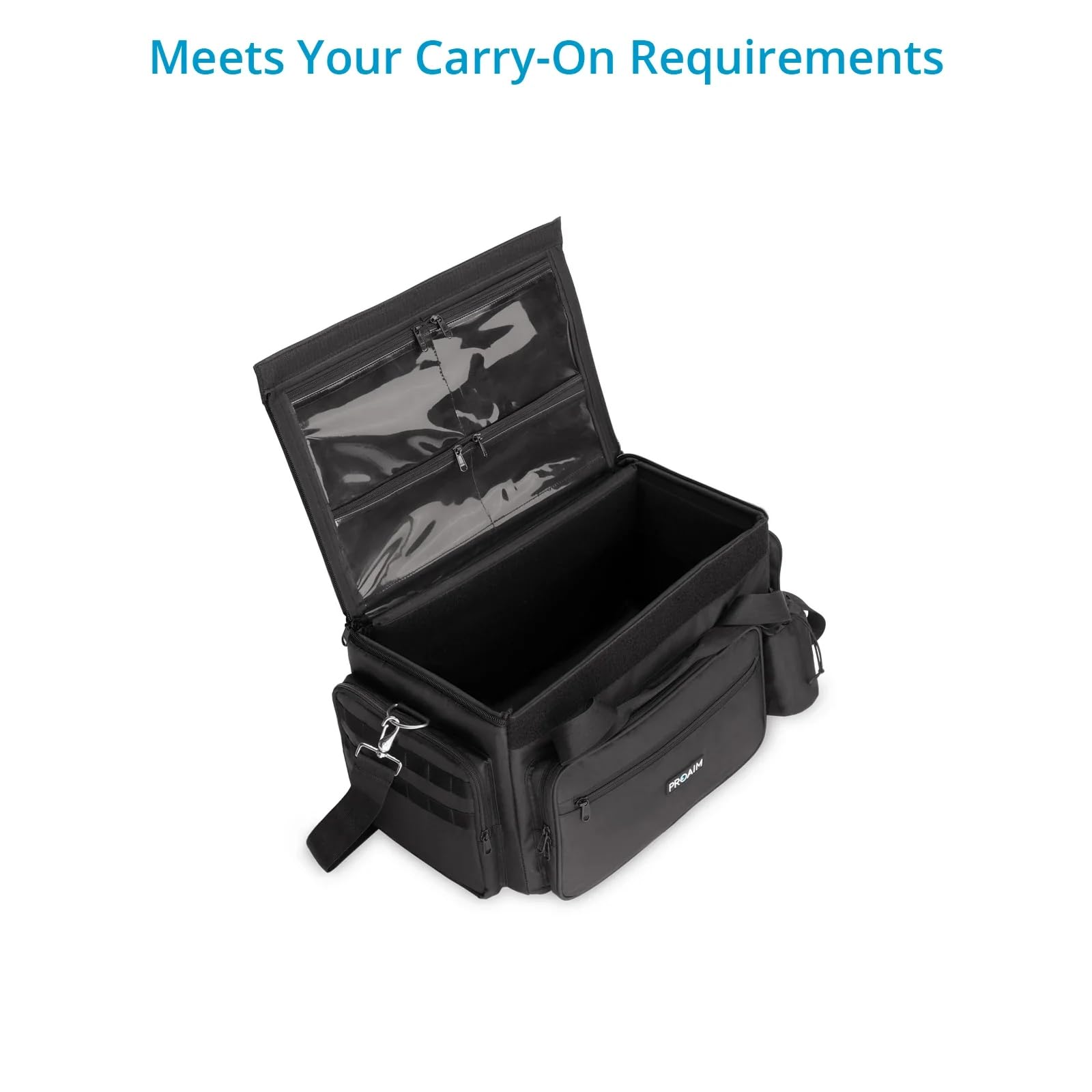PROAIM Bolsa de producción para cámara de Video Cine Cube para fotógrafos y videógrafos. para Equipos de cámara Profesionales, asistentes y técnicos de cámara (P-CBCC-01)