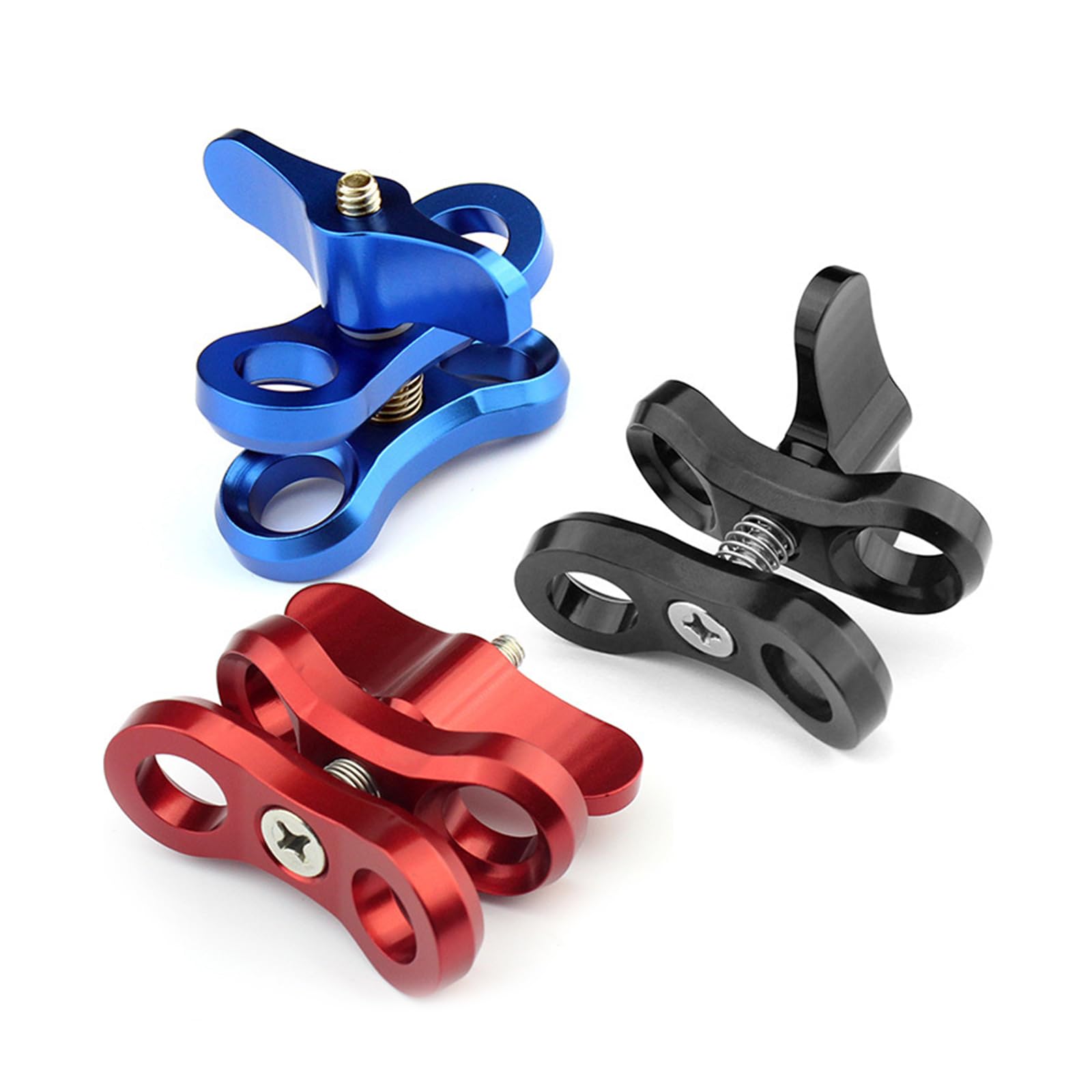 Kamera-Zubehör, Tauchlichter, Kugel, für Schmetterlings-Clip, Arm, Klemmhalterung, Aluminium, für 3/4/5 SJ6000 Kamera-Schmetterlings-Clips